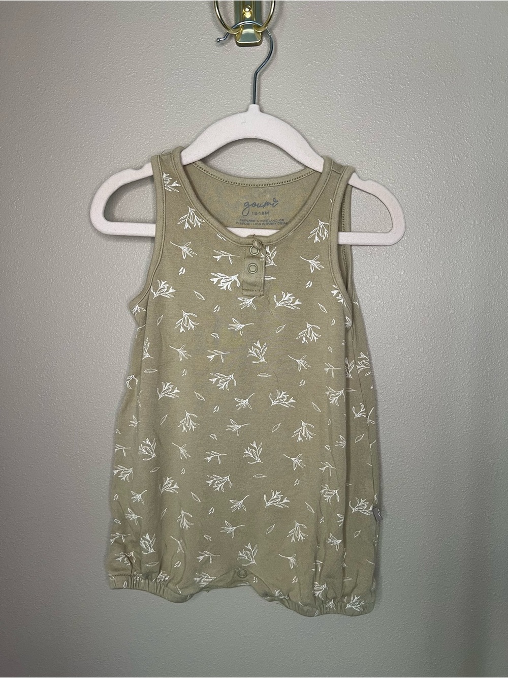 Goumi Quick Change Romper 12-18m